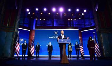 Biden: "Estados Unidos está listo para liderar el mundo"