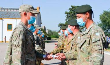 El Batallón incorporó 48 soldados y se prepara para la campaña de vacunación
