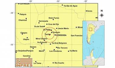 Sismo en Córdoba: un temblor de 4.3° en la escala Richter sacudió a la provincia