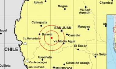San Juan tembló con un sismo de 5 grados