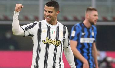 Hizo dos goles, pero Andrea Pirlo lo sacó: la bronca de Cristiano Ronaldo en el triunfo de la Juventus ante el Inter