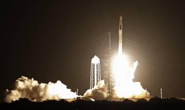 SpaceX lanzó su tercera misión tripulada a la Estación Espacial Internacional
