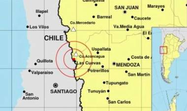 Un sismo de 5,8 sacudió la provincia de Mendoza y se percibió en Chile