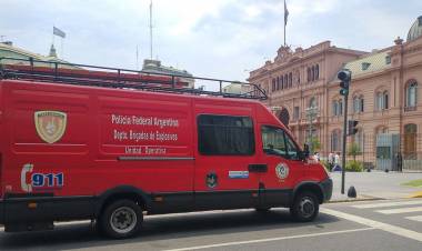 Amenaza de bomba en la Casa Rosada: se activó el protocolo de seguridad