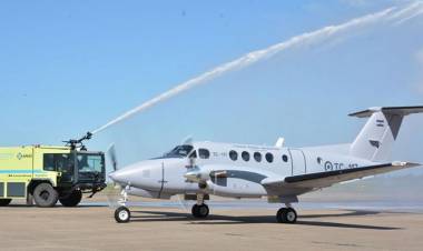 La Fuerza Aérea incorporó un avión de transporte que el Gobierno adquirió a Estados Unidos