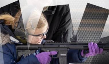 Estados Unidos lanzó un rifle semiautomático para niños
