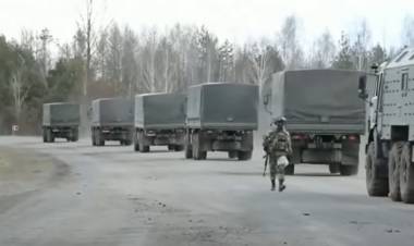 EE.UU. advirtió que una nueva columna militar rusa avanza hacia Kiev