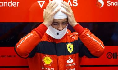 Charles Leclerc sufrió con otro error estratégico de Ferrari en el GP de Bélgica de Fórmula 1 y estallaron los memes
