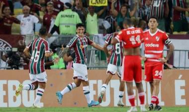 Dura derrota de River antes del Superclásico: Fluminense lo goleó 5-1 en la Copa Libertadores