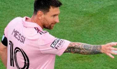 Antonela Roccuzzo develó el significado del nuevo festejo de gol de Lionel Messi