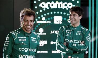 La escudería Aston Martin confirmó como pilotos a Alonso y Stroll para 2024