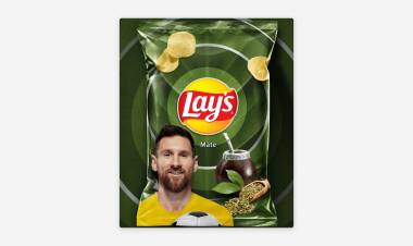 Messi promociona unas nuevas papas fritas sabor mate y revoluciona la Red