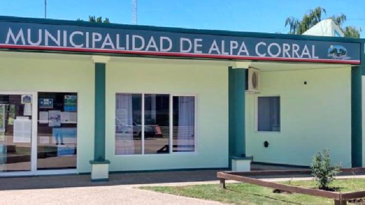 Por un nuevo caso de Covid, en Alpa Corral cierran la Municipalidad