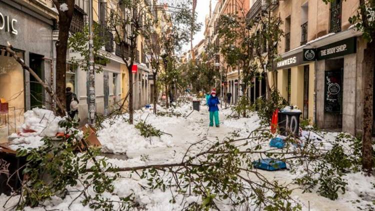 Advierten que una fuerte ola de frío puede agravar la situación en España