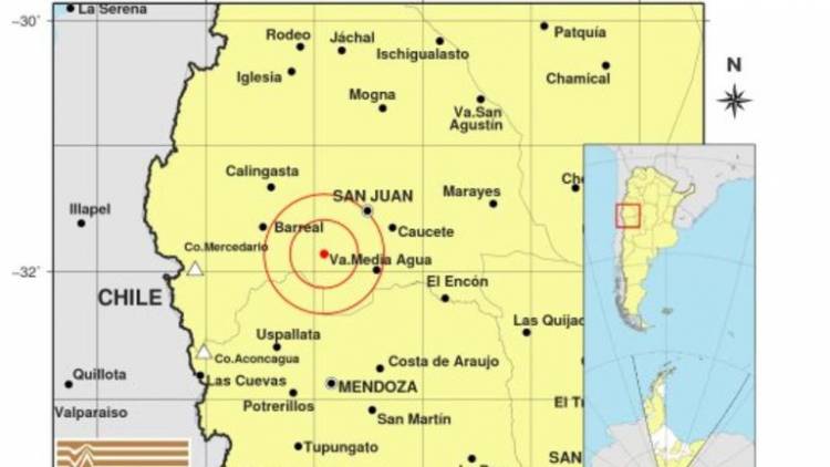 Se registró un terremoto de 6.4 grados en la escala Richter en San Juan: se sintió en Córdoba y Mendoza