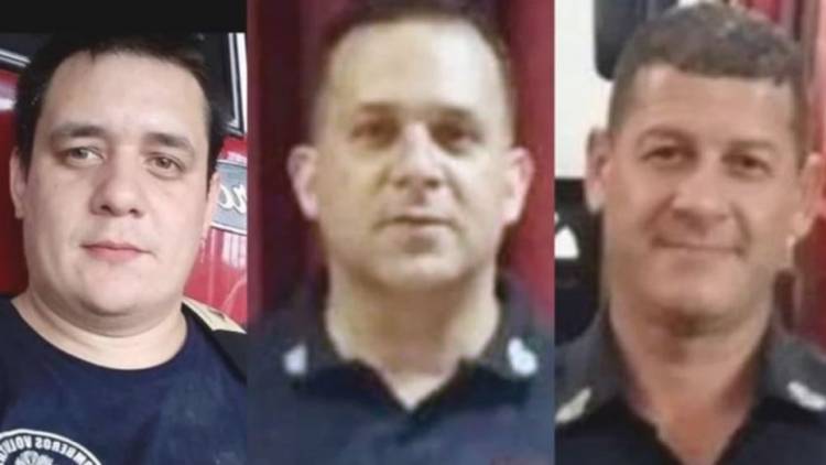 Un policía, un remisero y un consultor de RRHH: las historias de los bomberos que murieron en el incendio en Caseros