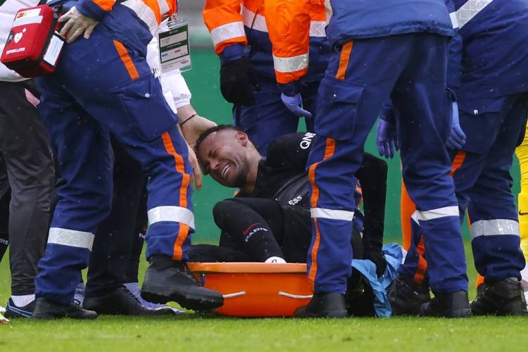 Preocupación en PSG: el grito desesperado de Neymar tras sufrir una impactante lesión