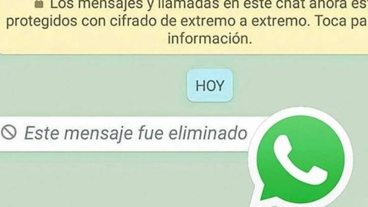 El truco para saber qué decían los mensajes eliminados en WhatsApp