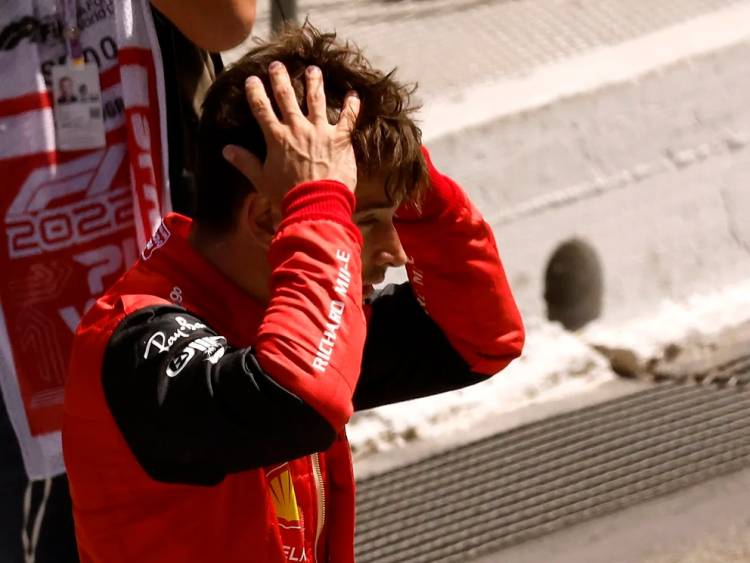 El abandono de Leclerc que lo privó del triunfo en España y sacó a Ferrari de la punta del campeonato de la Fórmula 1