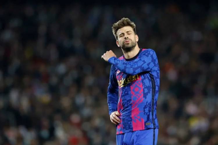 El Barcelona le dio otra mala noticia a Gerard Piqué, en medio de su escandalosa separación de Shakira