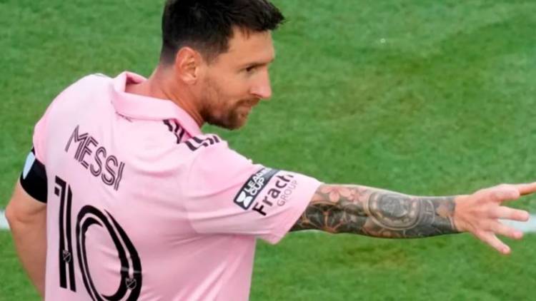 Antonela Roccuzzo develó el significado del nuevo festejo de gol de Lionel Messi