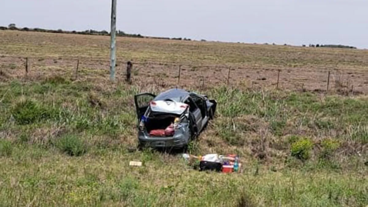 Una mujer falleció tras un vuelco en Ruta 30