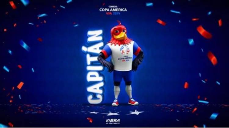 Capitán, la mascota de la Copa América 2024