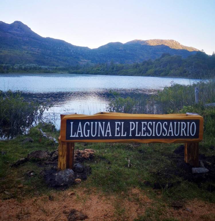 La leyenda de la Laguna del Plesiosaurio revive en El Hoyo