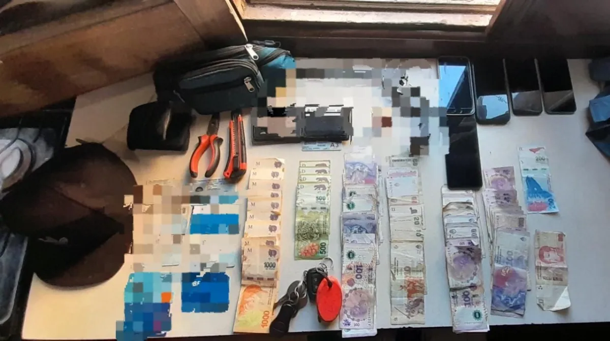 Operativo policial: aprehensión, recupero de elementos y secuestro de arma de fuego