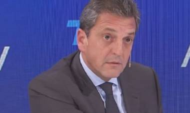 Massa, sobre una posible renuncia: “Le haría mucho daño a la estabilidad de la Argentina”