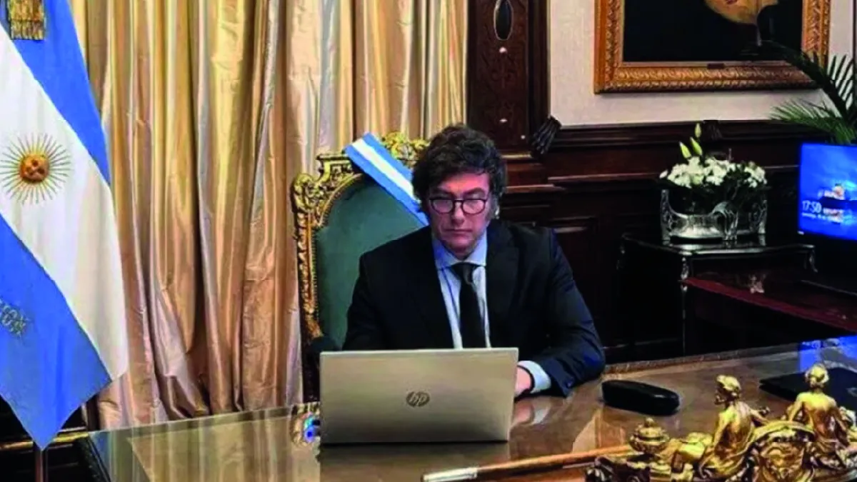Milei se fue de la Rosada antes de la llegada de la marcha universitaria