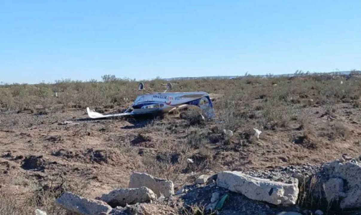 Cayó una avioneta en Río Negro: un muerto y dos heridos