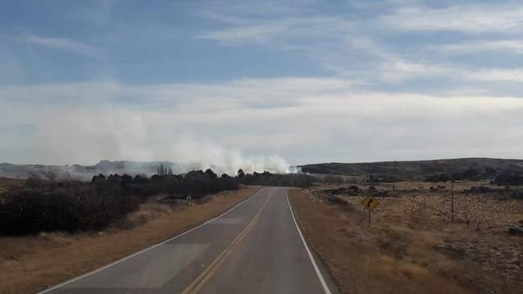Achiras: Incendios Simultáneos en La tarde del Jueves en Cercanias a Achiras