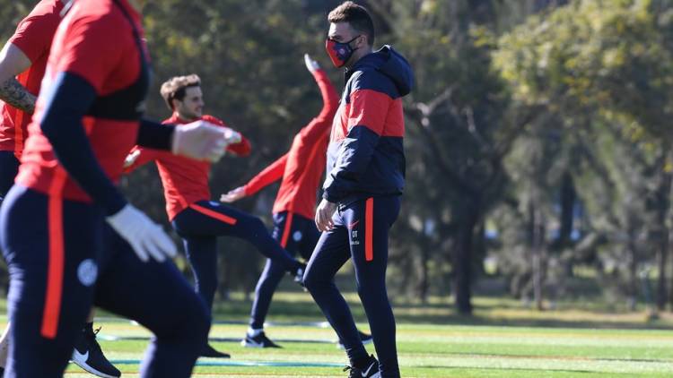 Primer equipo de la Liga Profesional en volver a entrenar en plena pandemia