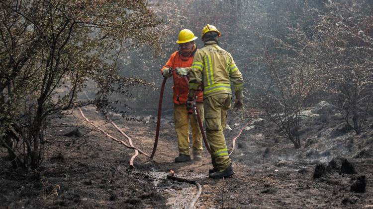 Con la lluvia, consideran extinguidos todos los focos de la provincia