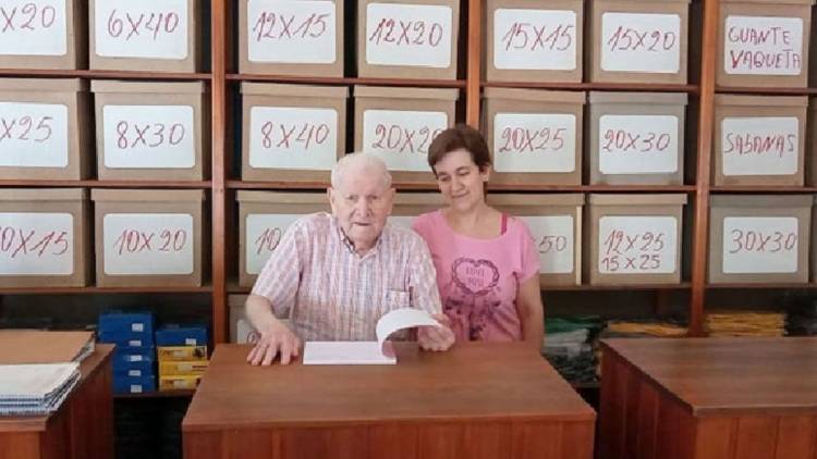 Don Moreira, el moldense que decidió dejarle la empresa a su empleada