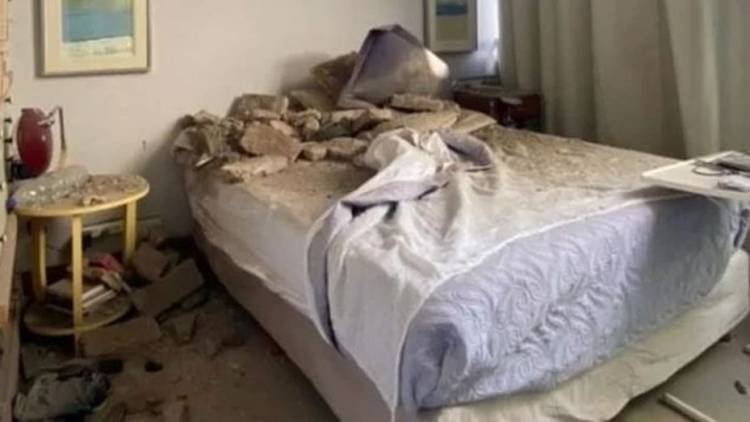 Peligroso derrumbe en la casa de la madre de Sofía Pachano