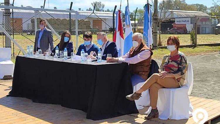 Sampacho: con la habilitación, el Parque Industrial suma empresas y más empleos