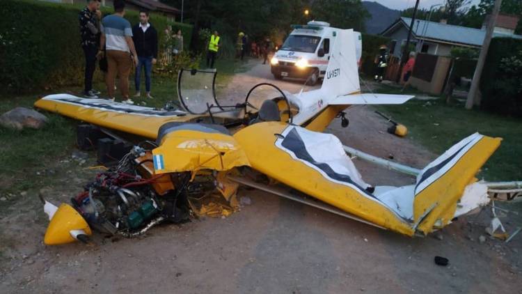 El testimonio de la mujer embestida por una avioneta en Villa General Belgrano