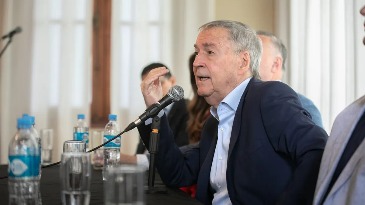 Schiaretti anunció sus tres primeras medidas si es electo presidente