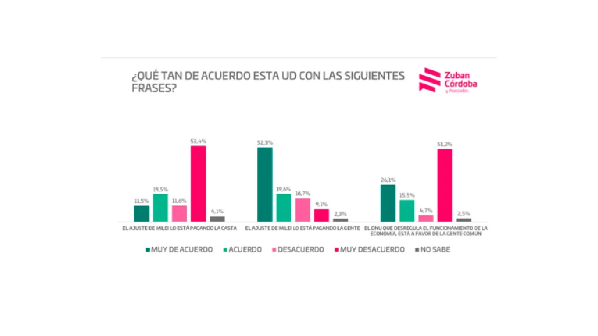 Ya rige el mega DNU de Milei: el 56? la gente pide que sea derogado