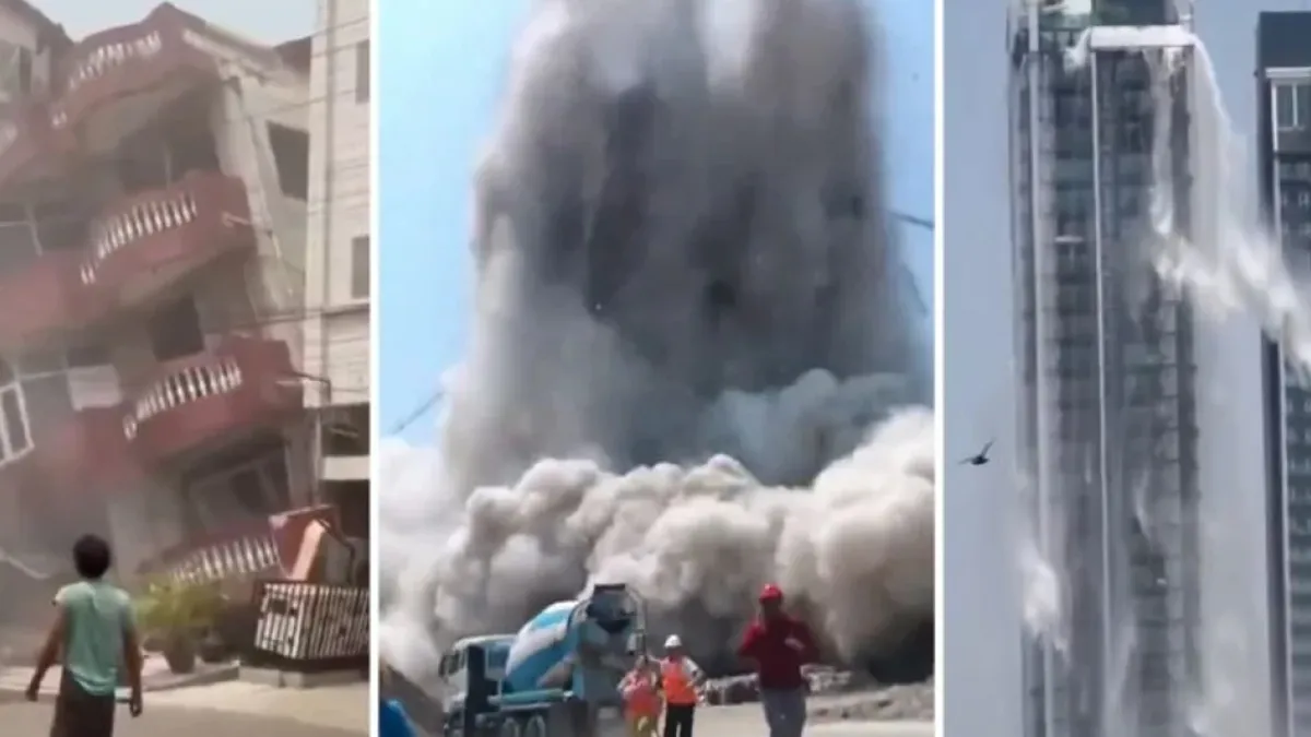 Hay tres muertos y 81 atrapados bajo el edificio derrumbado en Bangkok