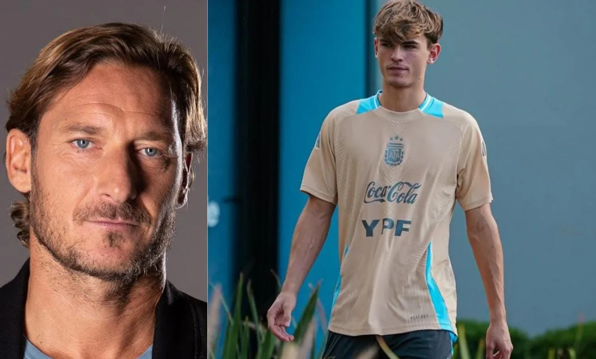 Totti se rinde ante Nico Paz: “Va a ser uno de los mejores del mundo”