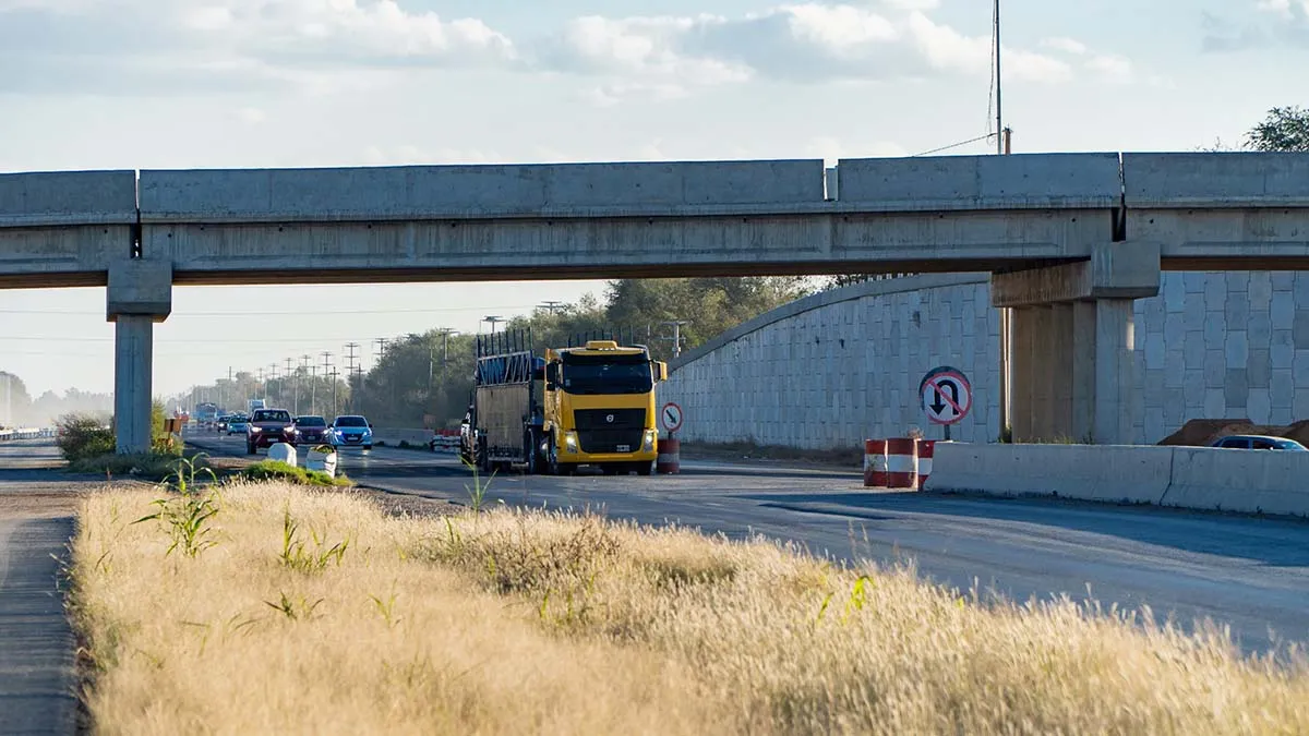 El lunes habrá corte y desvío entre las rutas A005 y 8 para terminar el puente